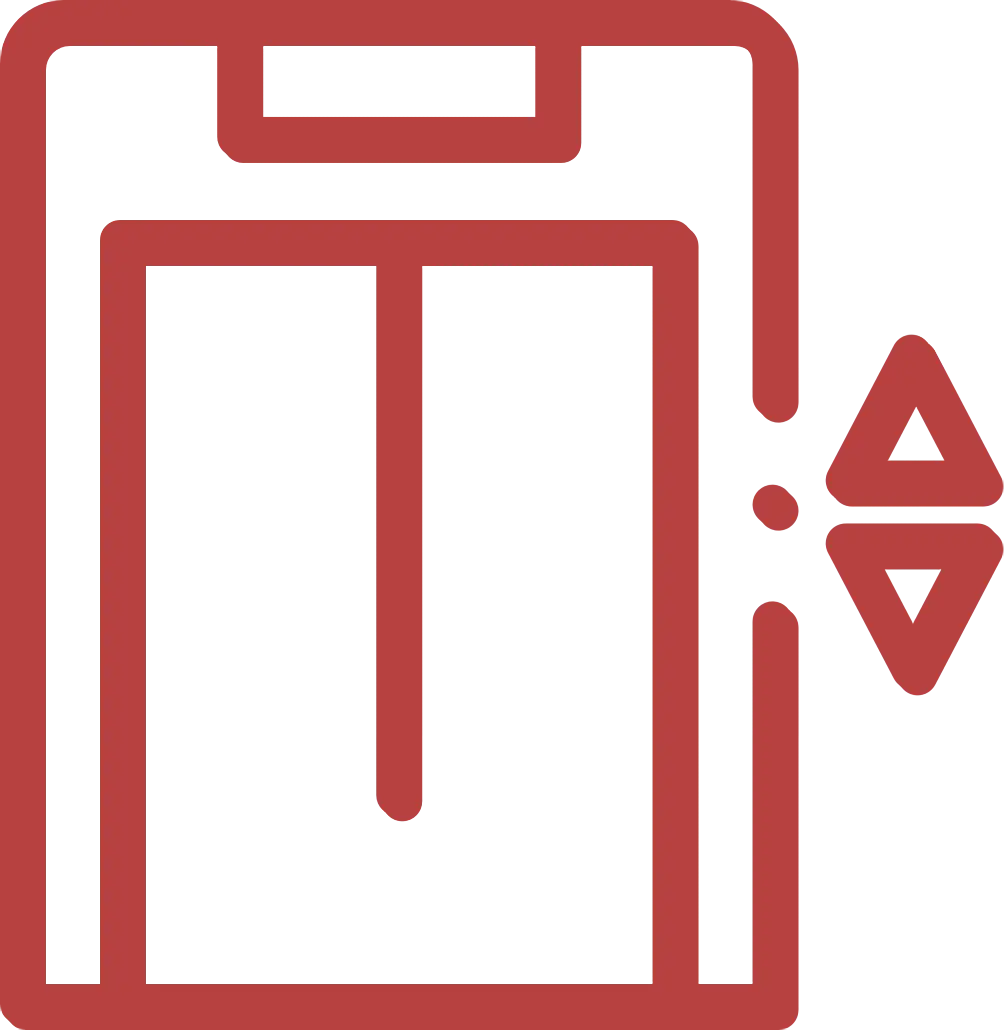 Red Elevator Icon
