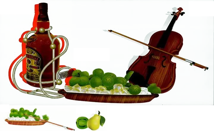 Still Life with Violin and Bottle