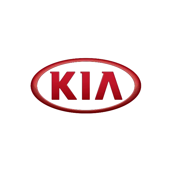 Kia Logo Design with Red Circle