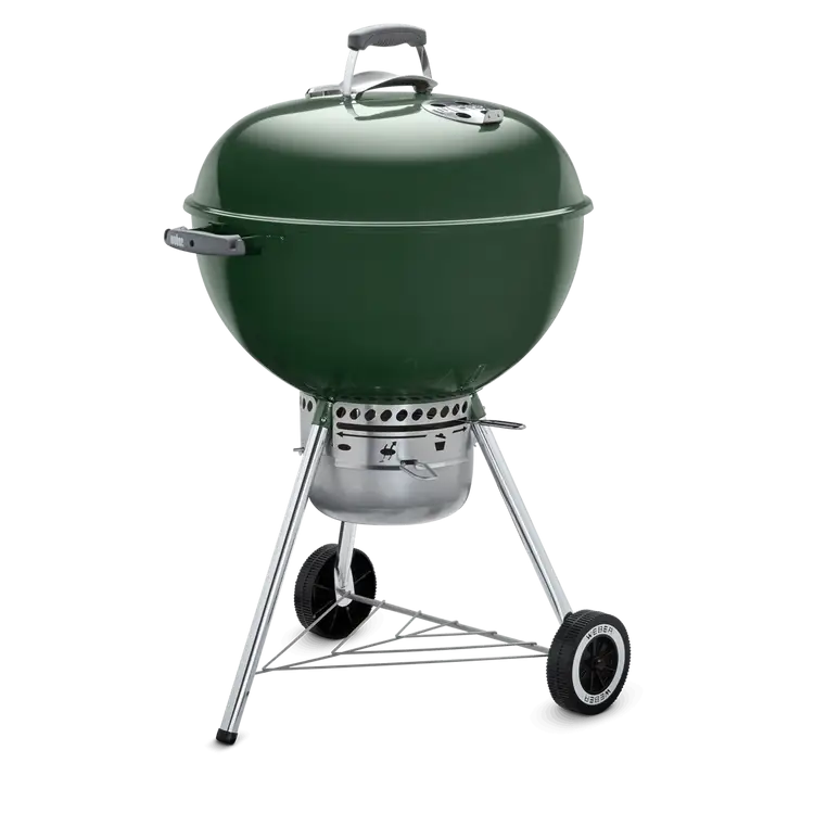 Green Charcoal Grill for Outdoor Cooking