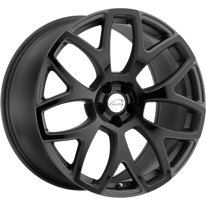 Black Alloy Wheel with Sleek Design