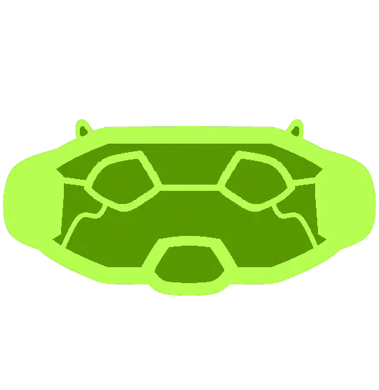 Green Protective Mask