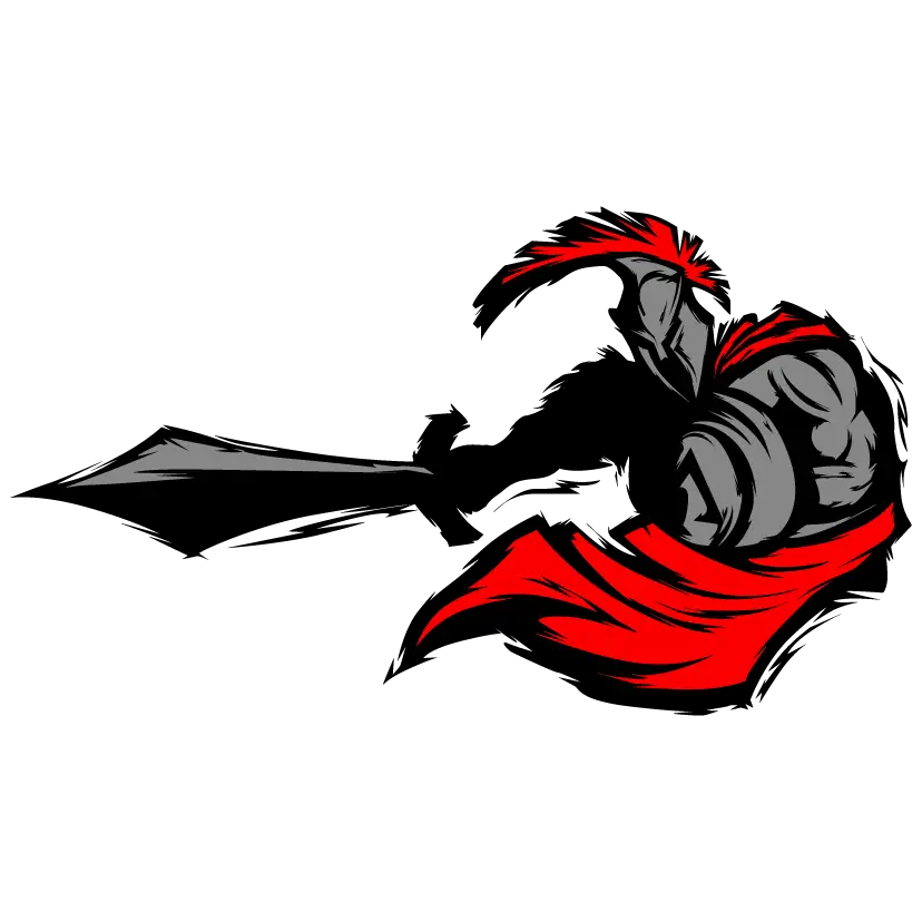 Knight with Sword in Red Cape