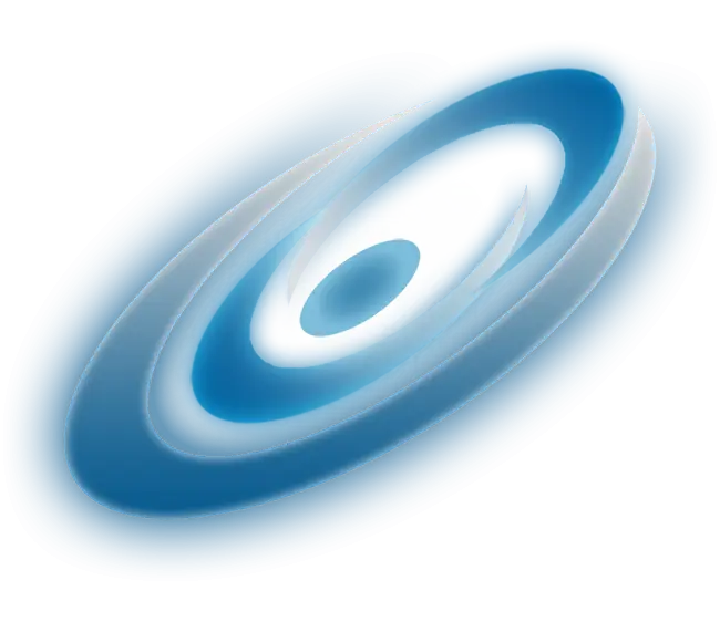 Blue Glowing Vortex