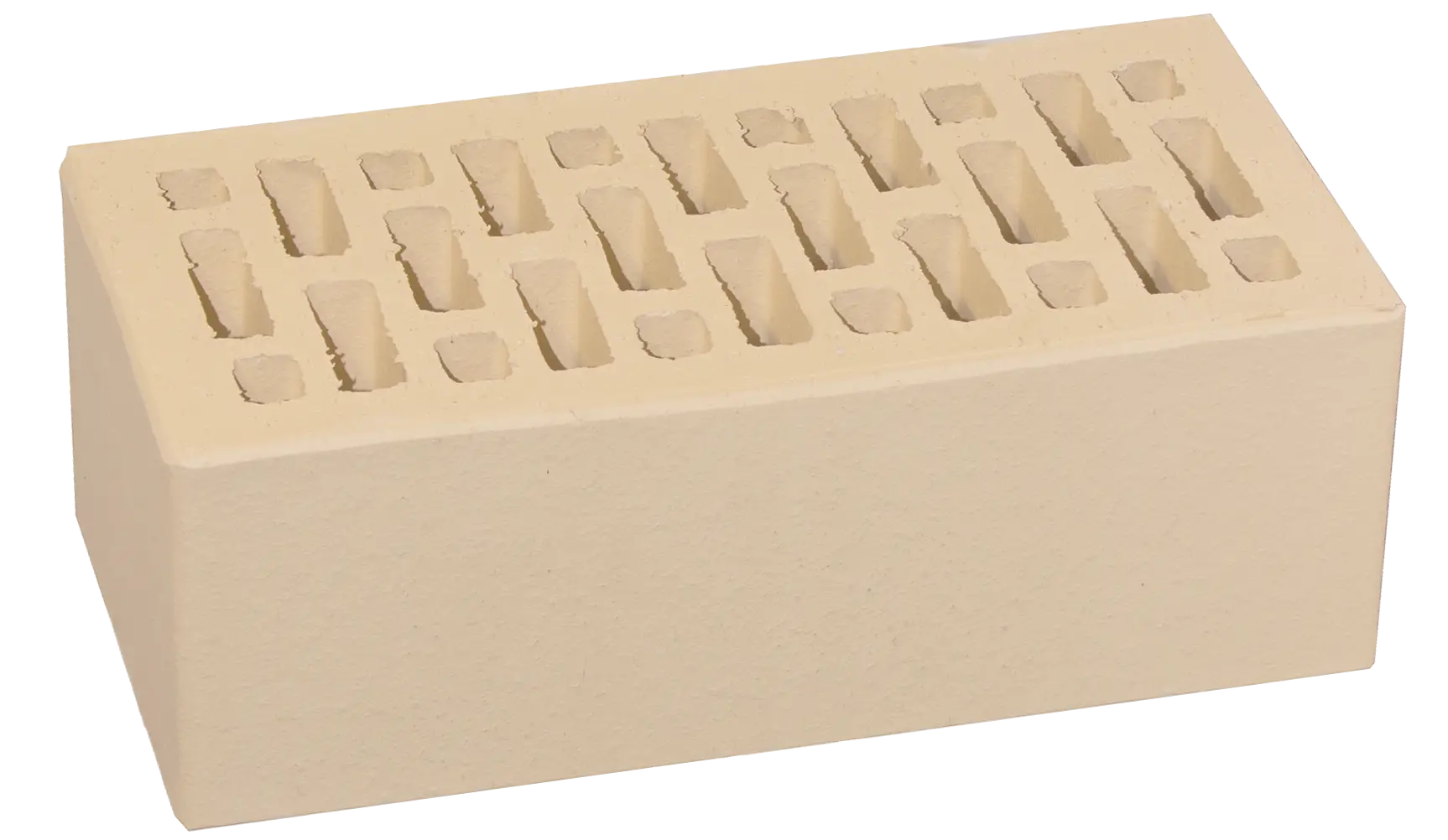 Yellow Perforated Brick for Construction Use