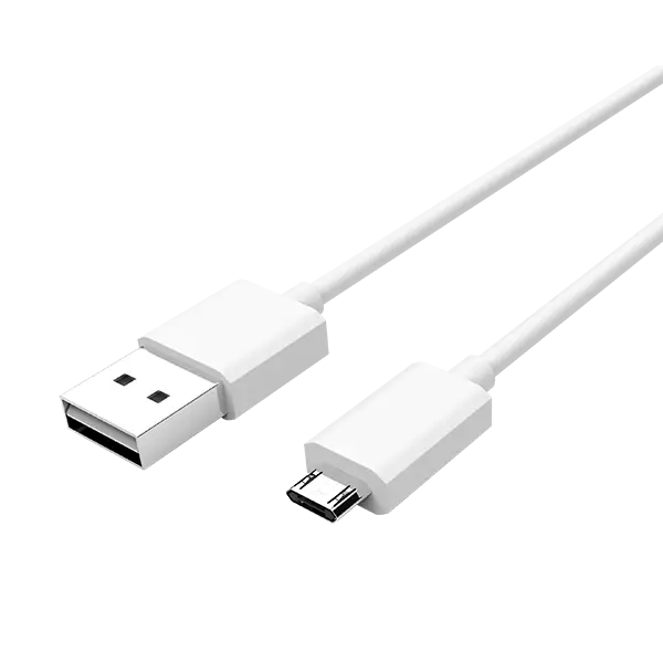 White USB Charging Cable