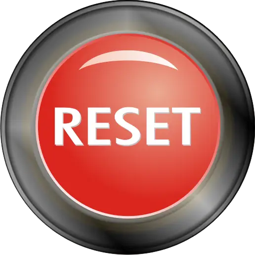Red Reset Button