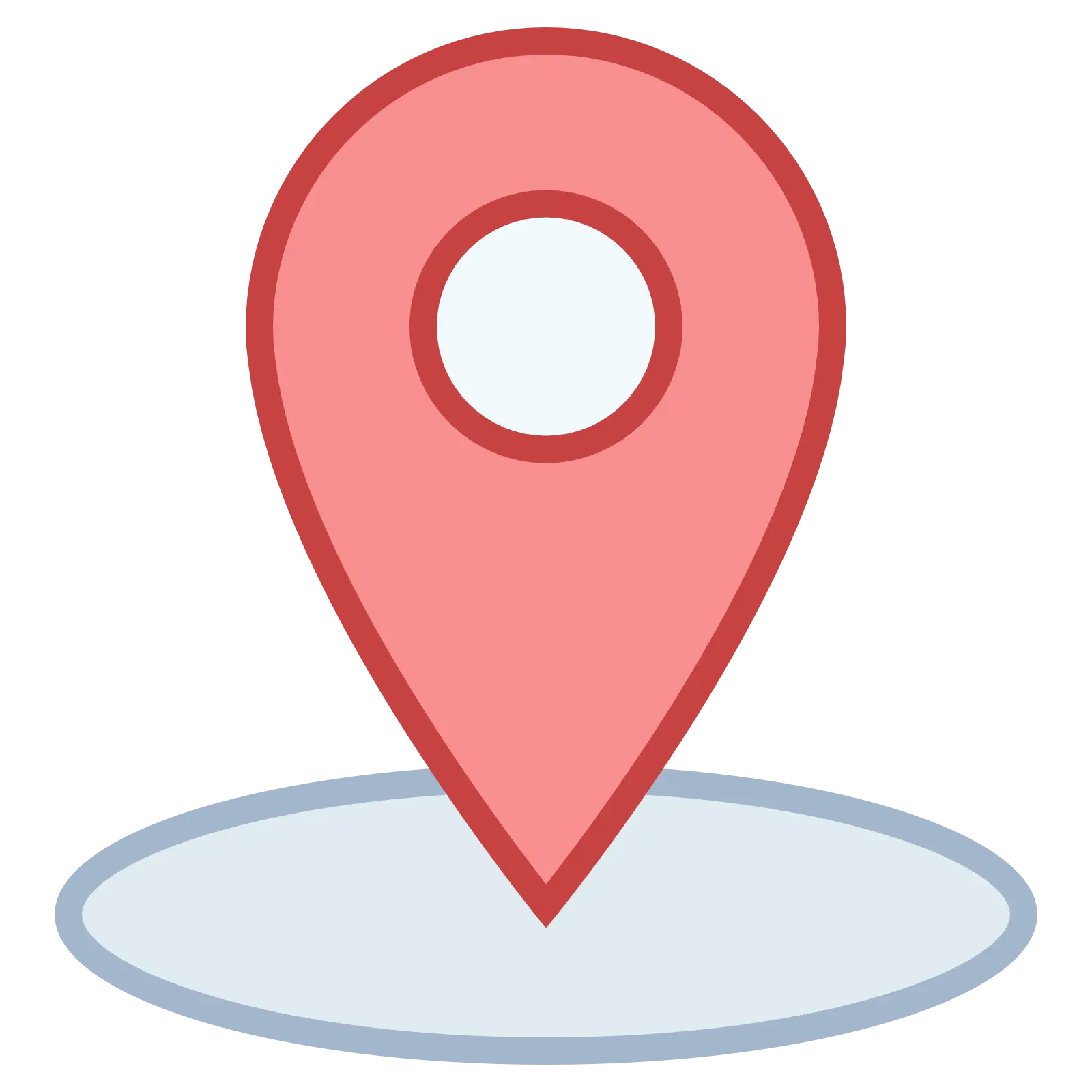 Location Pin Icon for Navigation Use