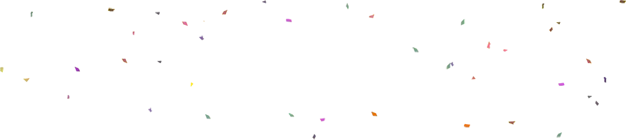 Colorful Confetti Background Design
