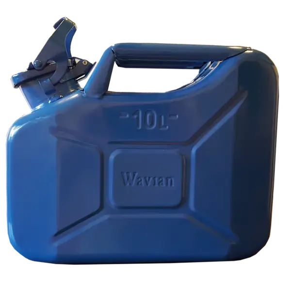 Blue Jerry Can for Fuel Storage